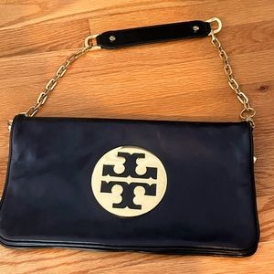 Classic black/gold Tory Burch purse
